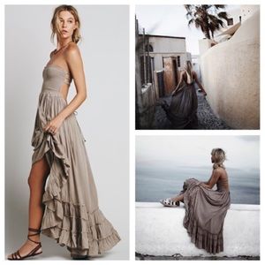 Free People Taupe Beige Endless Summer Dre…